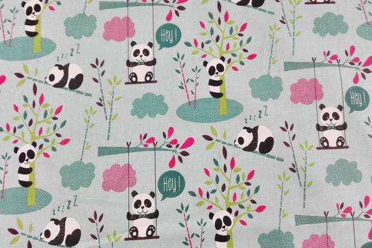 PANDAS MENTA Y ROSA